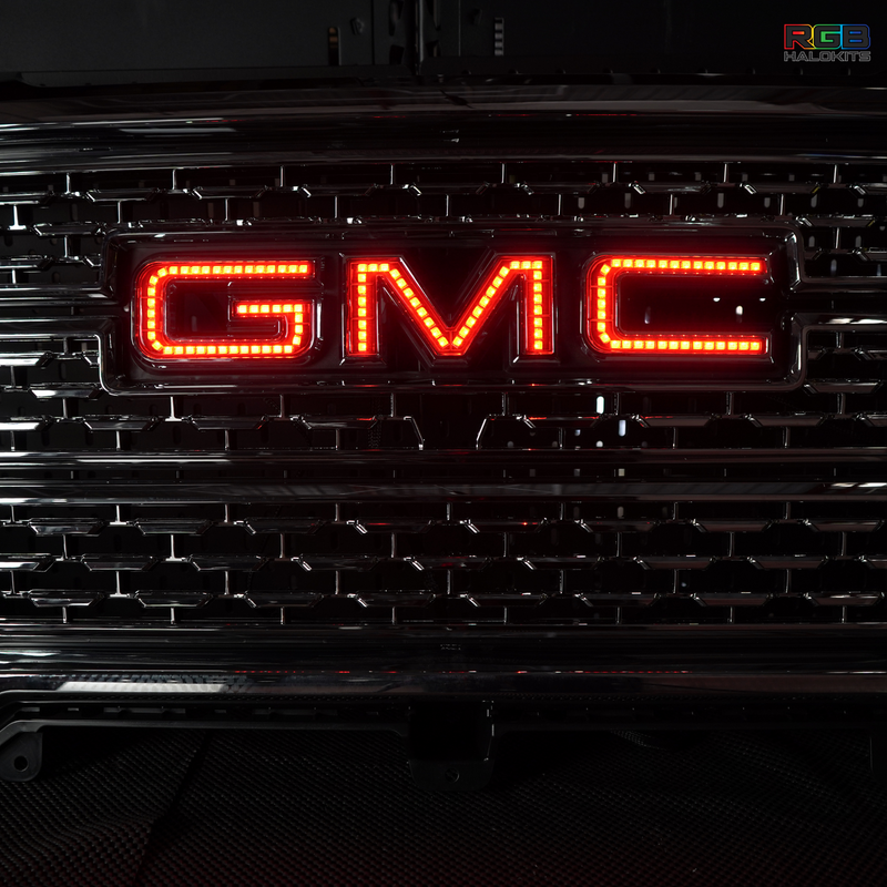 Load image into Gallery viewer, GMC LED Emblem: Multicolor (1999-2026)
