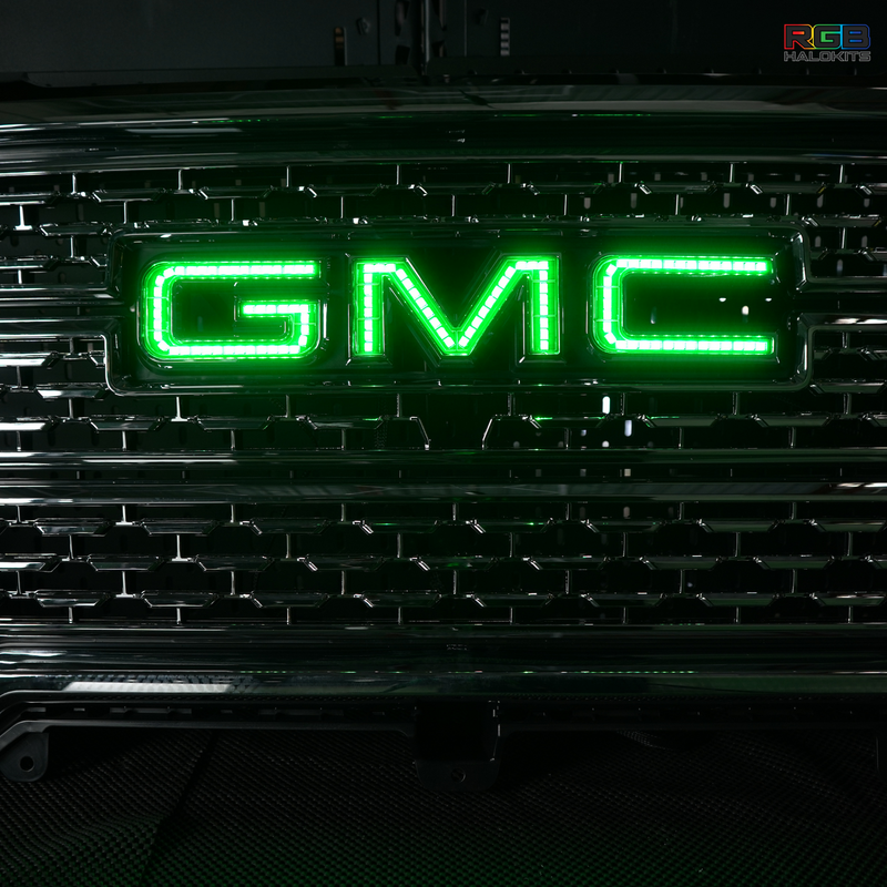 Load image into Gallery viewer, GMC LED Emblem: Multicolor (1999-2026)
