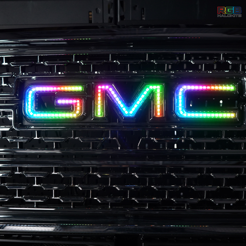Load image into Gallery viewer, GMC LED Emblem: Multicolor (1999-2026)
