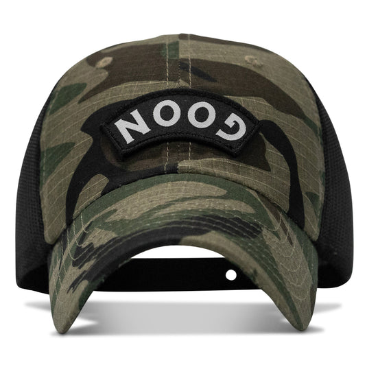 Goon Arched Patch Tactical Ripstop Mesh Snapback Hat