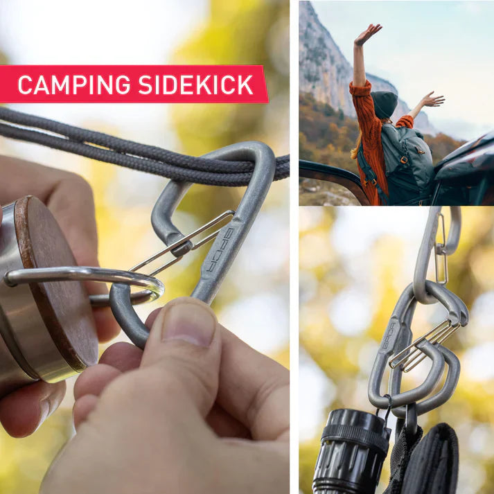 Load image into Gallery viewer, Safety Carabiner Locking Clip (Loop LIT)
