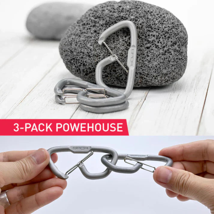 Load image into Gallery viewer, Safety Carabiner Locking Clip (Loop LIT)
