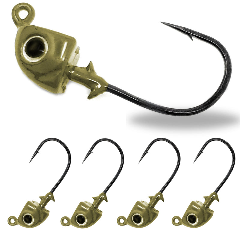 Load image into Gallery viewer, Reaction Tackle Tungsten Swimbait Jig Heads (5-Pack)
