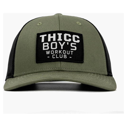 Thicc Boys Workout Patch Snapback Hat