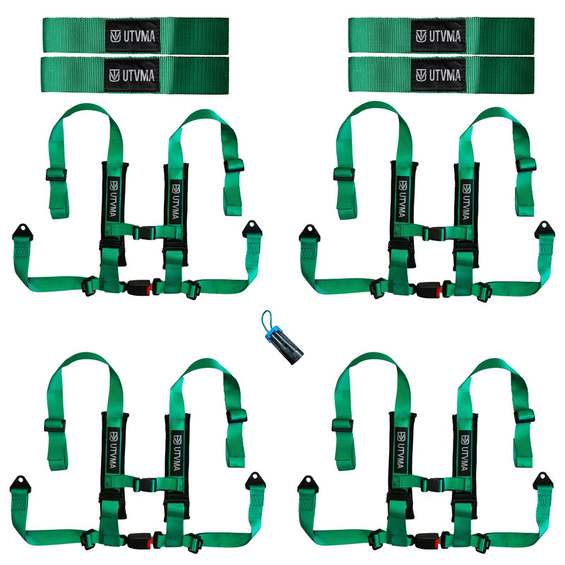 Load image into Gallery viewer, Four Harness Pack Auto Buckle with Harness Collars
