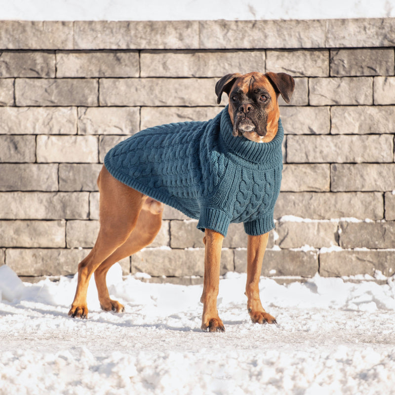Load image into Gallery viewer, Chalet Sweater - Dark Teal
