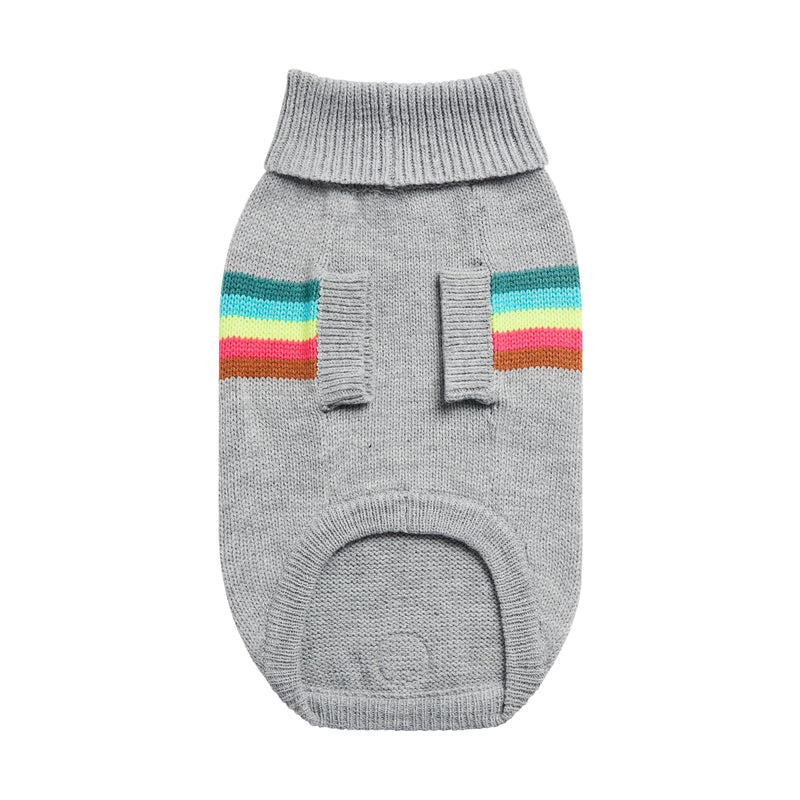 Load image into Gallery viewer, Retro Sweater - Grey Mix
