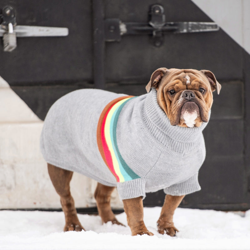 Load image into Gallery viewer, Retro Sweater - Grey Mix
