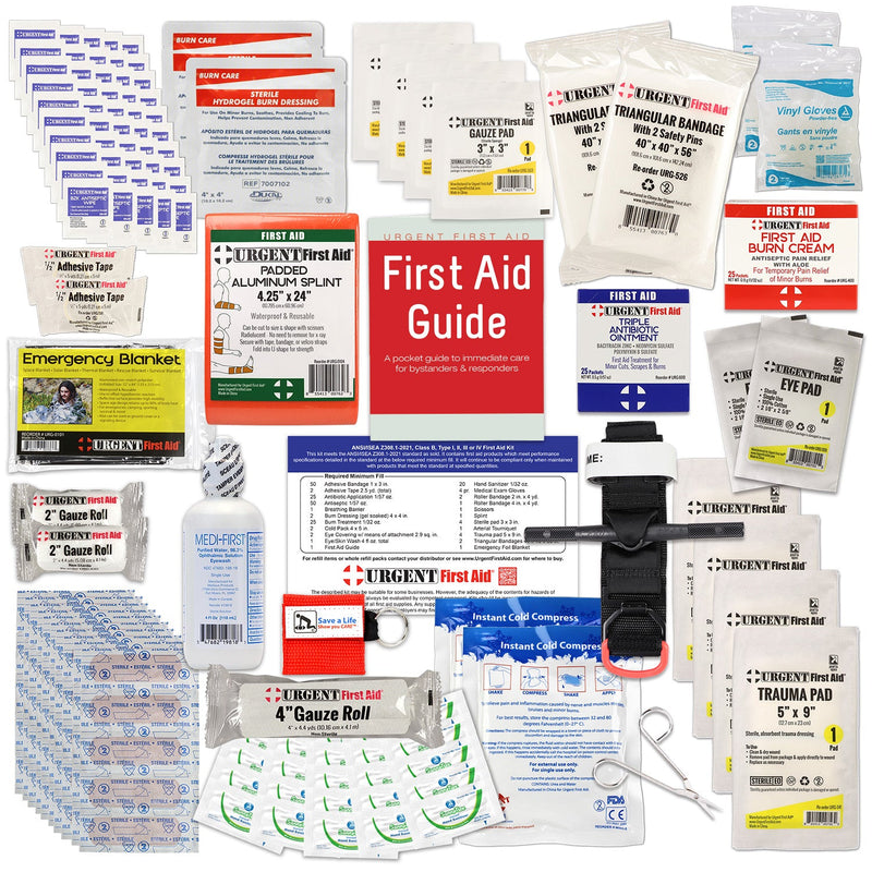 Load image into Gallery viewer, Guardian 25-50 Person First Aid Kit - Metal
