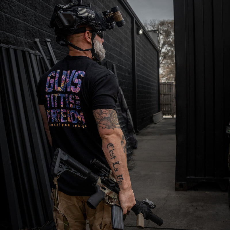 Load image into Gallery viewer, Guns, Titties And Freedom Men's T-Shirt
