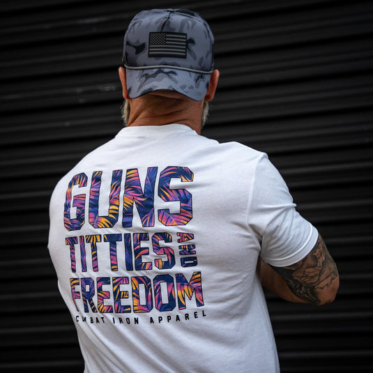 Guns, Titties And Freedom Men's T-Shirt