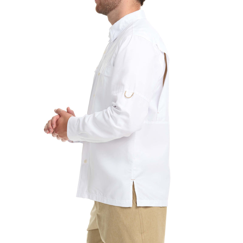 Load image into Gallery viewer, White Explorer Shirt | Long Sleeve
