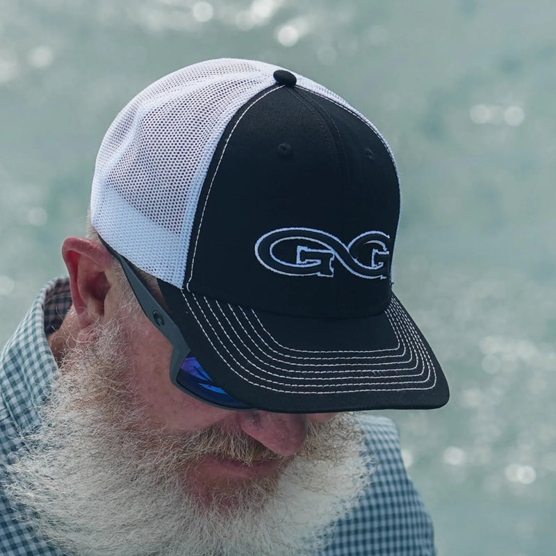 Load image into Gallery viewer, Caviar Cap | White MeshBack
