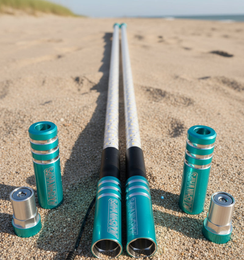 Load image into Gallery viewer, Game Changer LED Whip Set - Striking Teal
