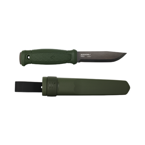Mora Garberg Blackblade Military Green Carbon with Simple Poly Sheath #14528