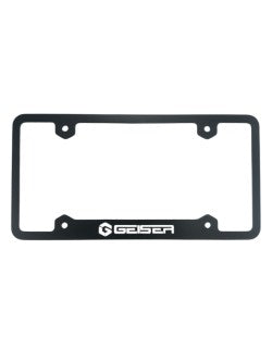 GEISER PERFORMANCE LICENSE PLATE FRAME