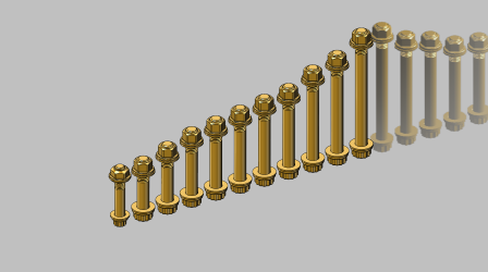 Load image into Gallery viewer, GEISER PERFORMANCE POLARIS PRO R FULL SUSPENSION 12 POINT BOLT KIT
