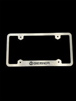 Load image into Gallery viewer, GEISER PERFORMANCE LICENSE PLATE FRAME
