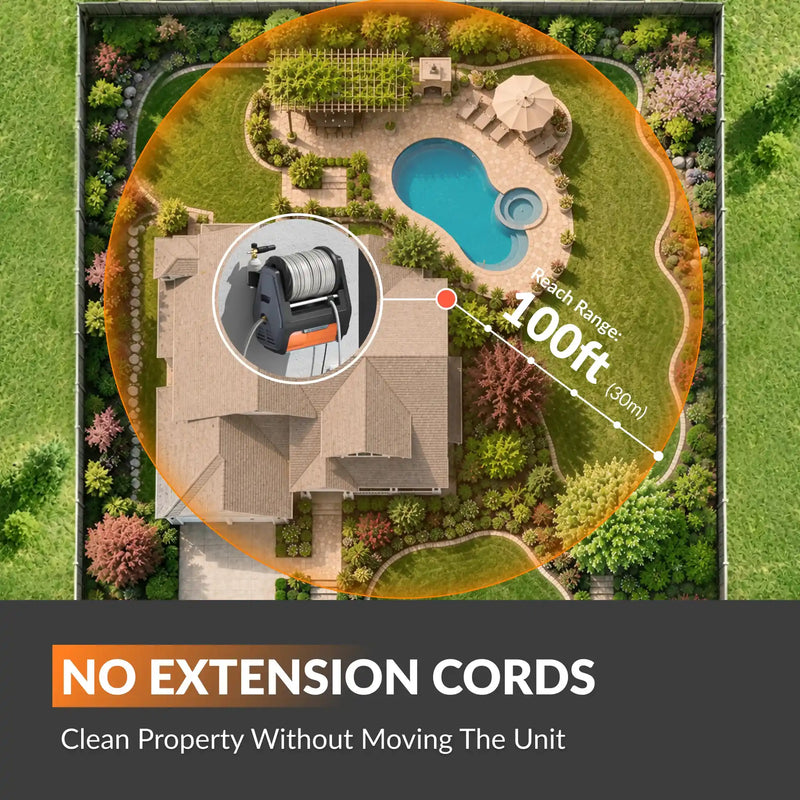 Load image into Gallery viewer, Grandfalls Retractable Pressure Washer Pro
