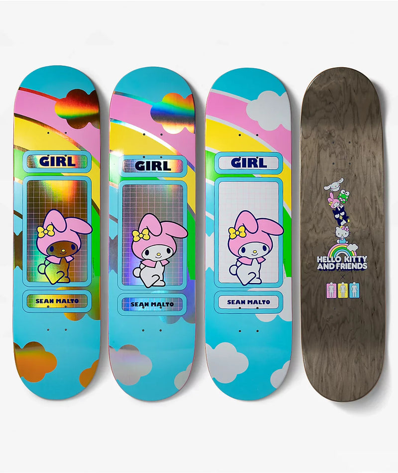 Load image into Gallery viewer, Girl Malto Hello Kitty and Friends Rainbow Blind Bag Deck - 8.25″
