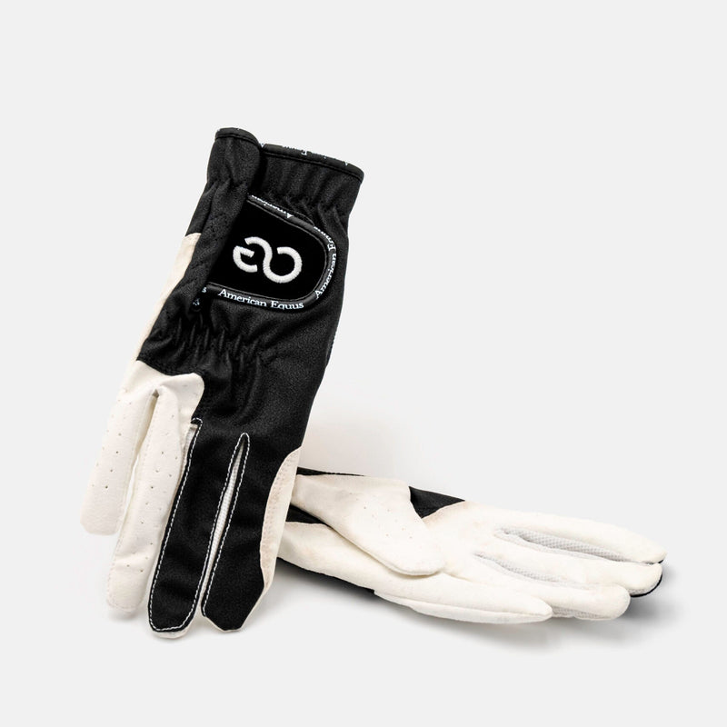 Load image into Gallery viewer, American Equus Half and Half Equestrian Riding Gloves

