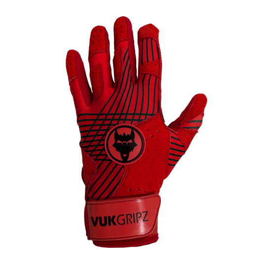 Prowler Red Batting Gloves