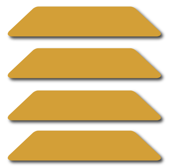 Load image into Gallery viewer, REFLECTIVE BULLARD WILDLAND HELMET STRIPS 4 PACK (MULTIPLE COLORS)
