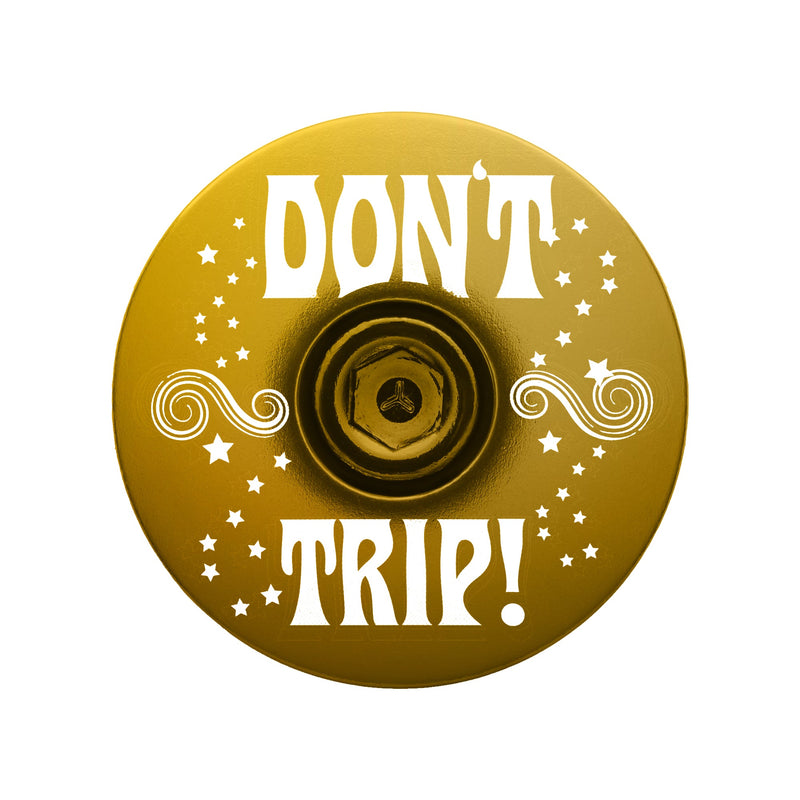 Load image into Gallery viewer, Don't Trip Bicycle Headset Cap
