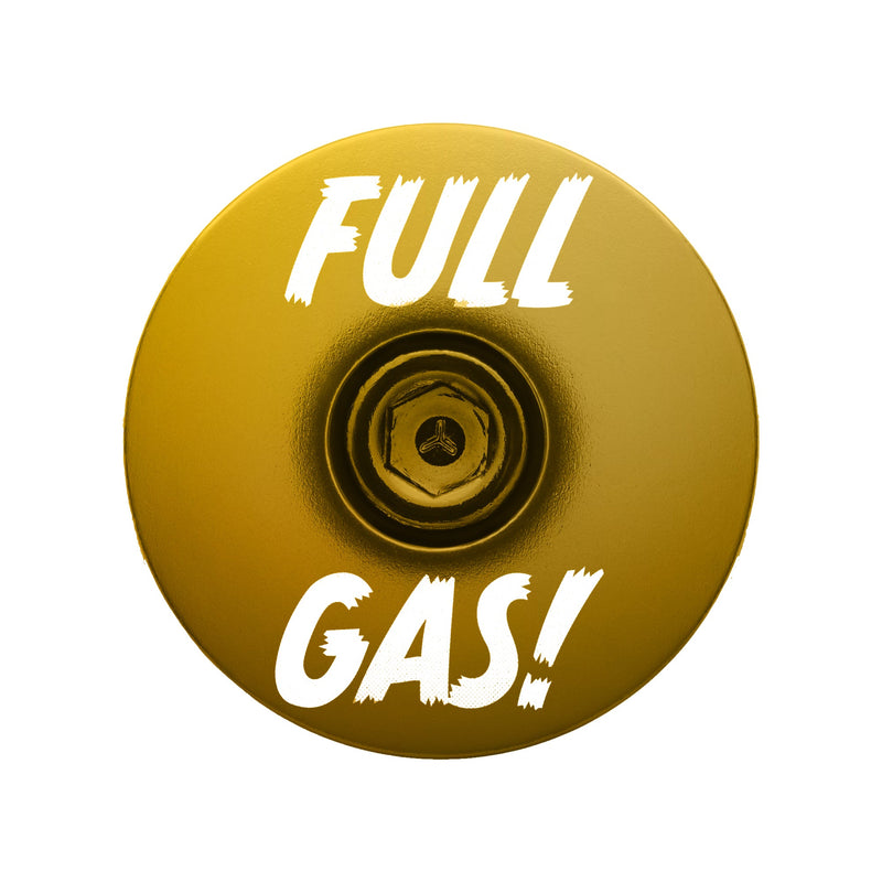 Load image into Gallery viewer, Full Gas - Custom Bicycle Headset Cap
