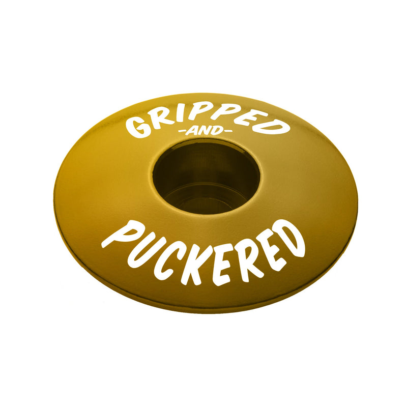 Load image into Gallery viewer, Gripped &amp; Puckered Bicycle Headset Cap
