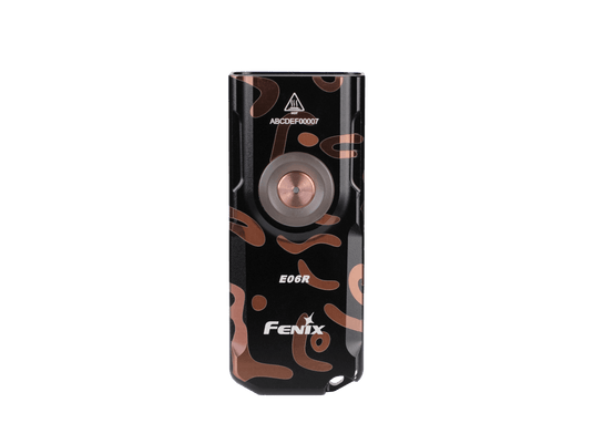 Fenix E06R Keychain Light with White, UV, and Red Laser Lights