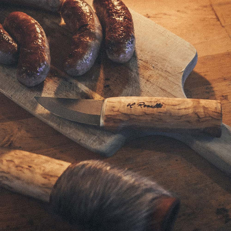 Load image into Gallery viewer, Roselli R121 The Grandfather Knife with Special Sheath
