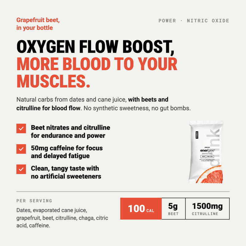 Load image into Gallery viewer, Grapefruit Nitric Oxide Booster Power Drink
