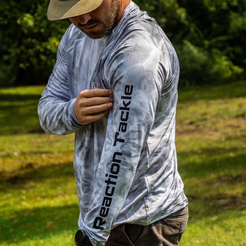 Load image into Gallery viewer, Reaction Tackle SPF UPF 50+ Long Sleeve Fishing Shirt
