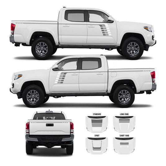 2016-2023 Tacoma Checkered Stripe Kit