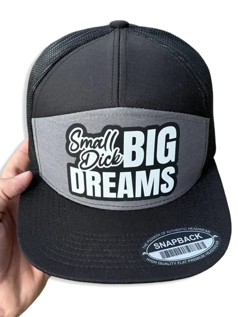 Load image into Gallery viewer, Big Dreams 7 Panel Snapback
