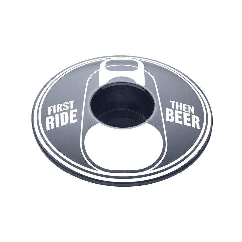 Load image into Gallery viewer, First Ride Then Beer - Bicycle Headset Cap
