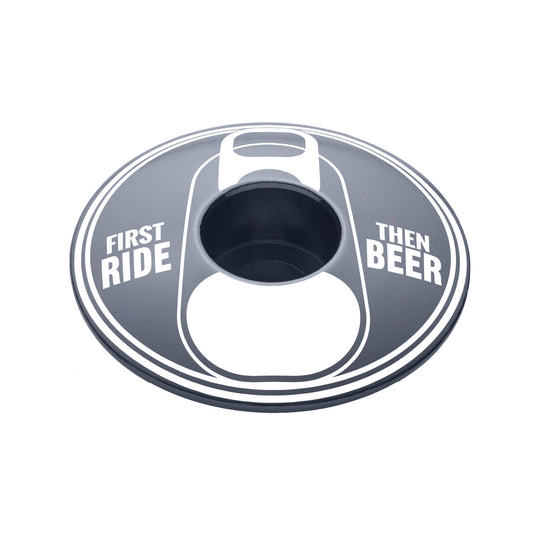 First Ride Then Beer - Bicycle Headset Cap