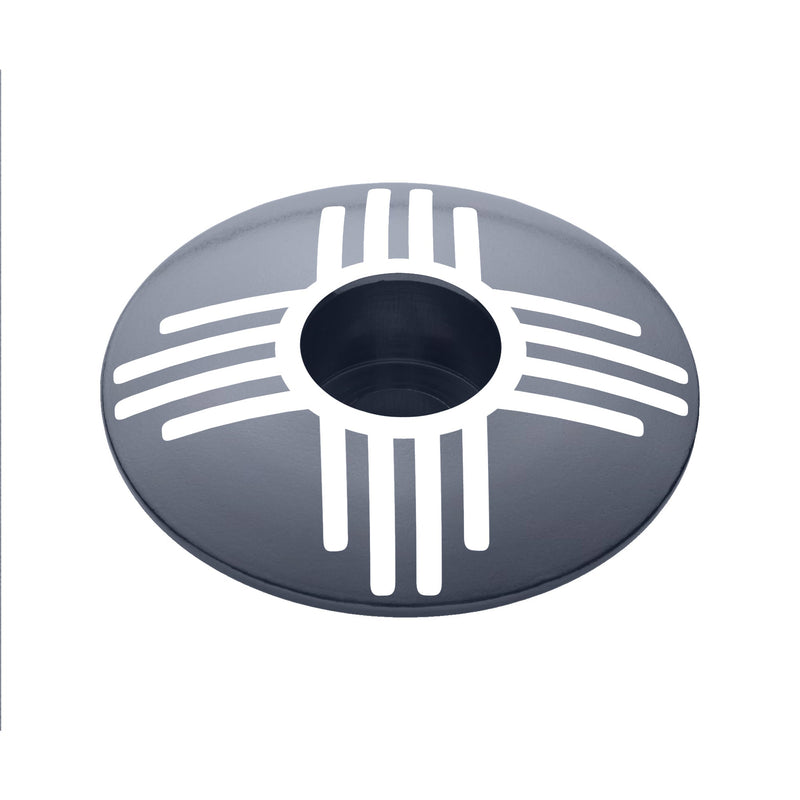 Load image into Gallery viewer, Zia New Mexico Bicycle Headset Cap
