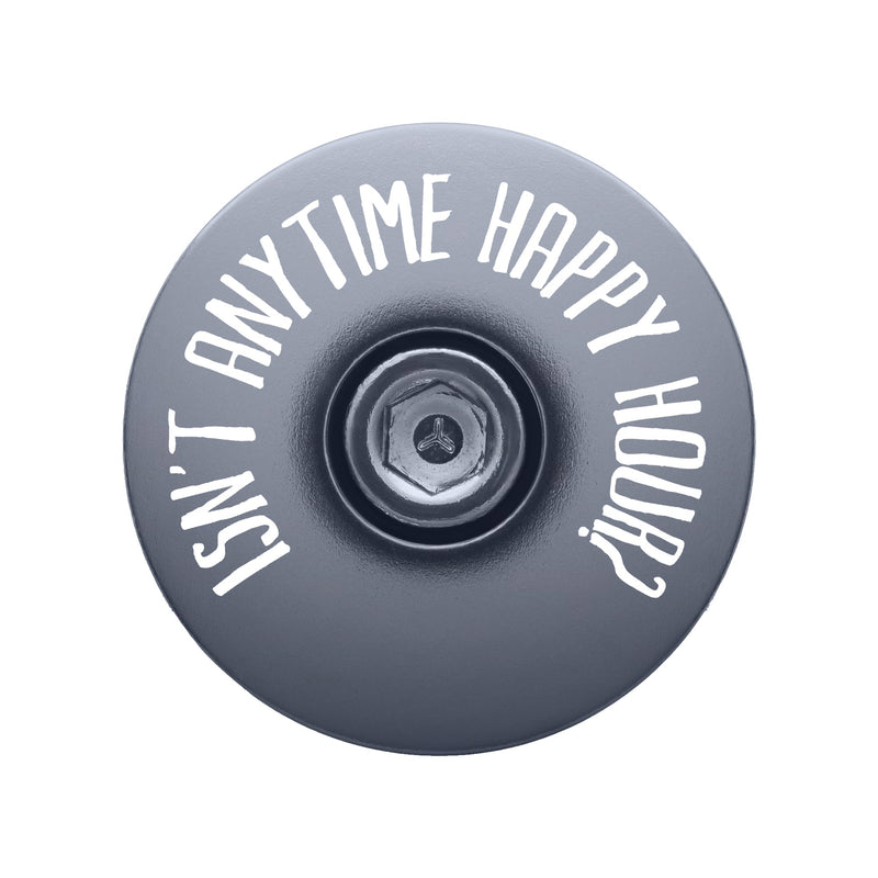Load image into Gallery viewer, It's 5 of the Clock Anytime - Custom Bicycle Headset Cap
