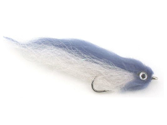 Gray and White EP Fly, size 2/0 | Qty. 2 | Wild Water Fly Fishing - Skoutley Outdoors LLC