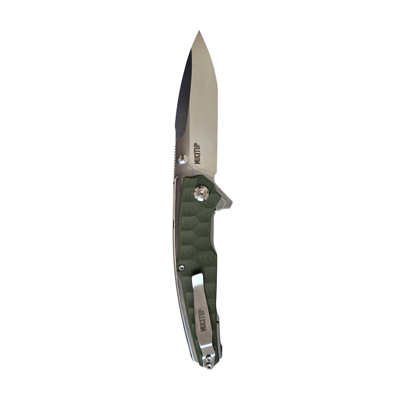 Load image into Gallery viewer, MUCITUP APEX 2 - D2 Steel Folding Knife G10 Handle 4" Blade
