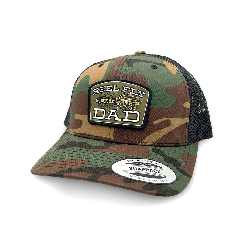 Load image into Gallery viewer, Reel Fly Dad (Woven Patch)
