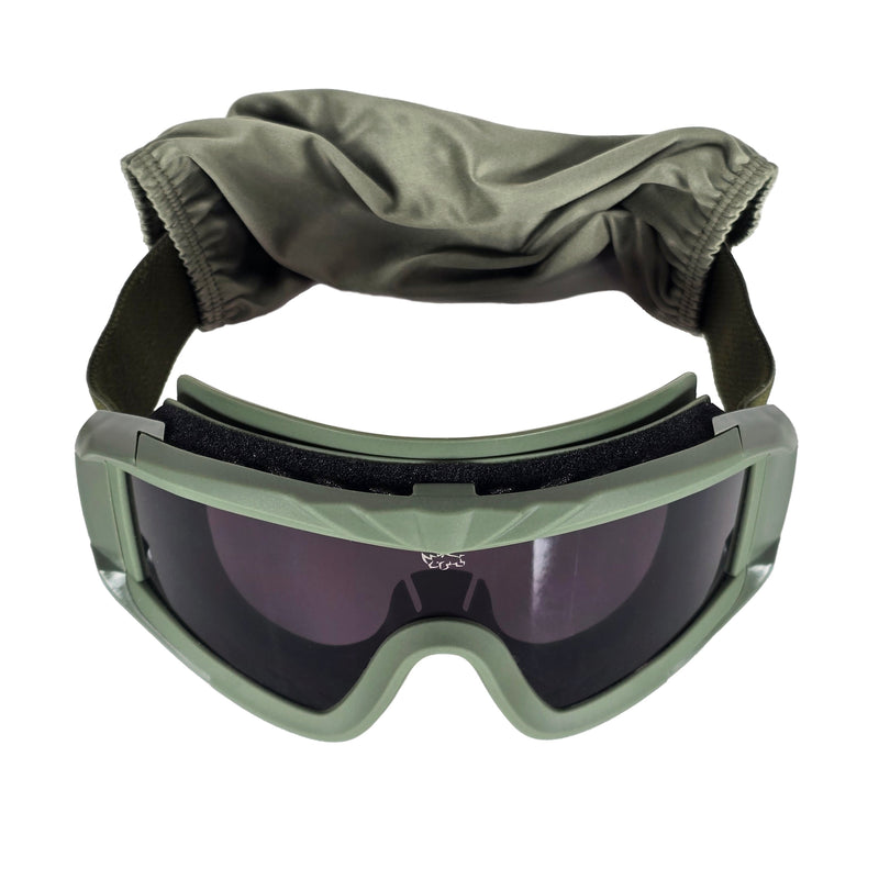 Load image into Gallery viewer, MUCITUP MUCTAC Pro Tactical Goggles ANSI Z87.1 Ballistic 3 Lens Kit

