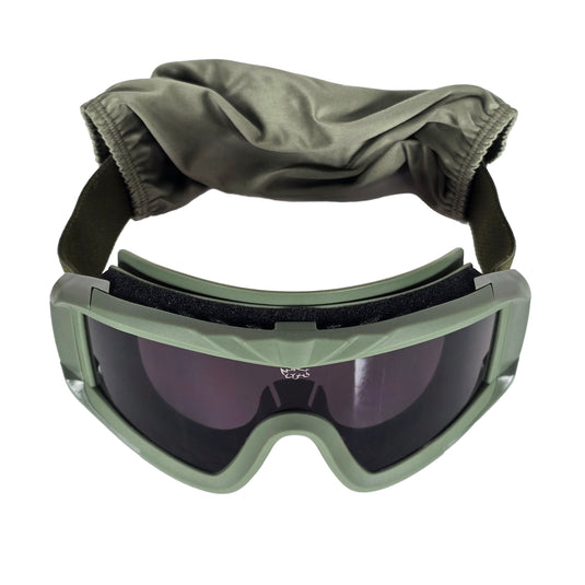 MUCITUP MUCTAC Pro Tactical Goggles ANSI Z87.1 Ballistic 3 Lens Kit