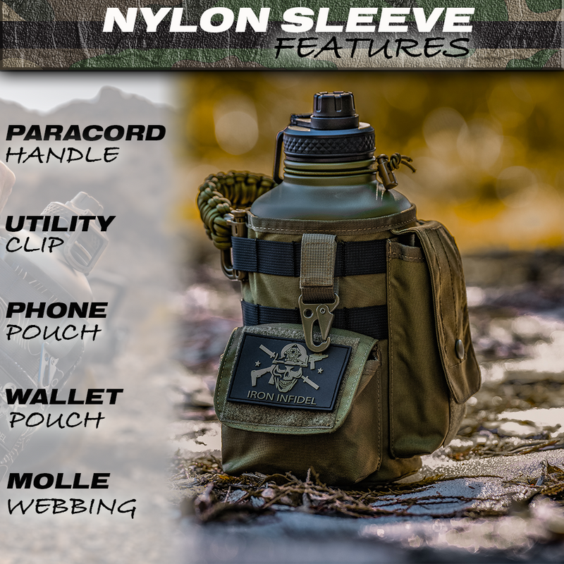 Load image into Gallery viewer, 64oz Battle Bottle Water Bottles
