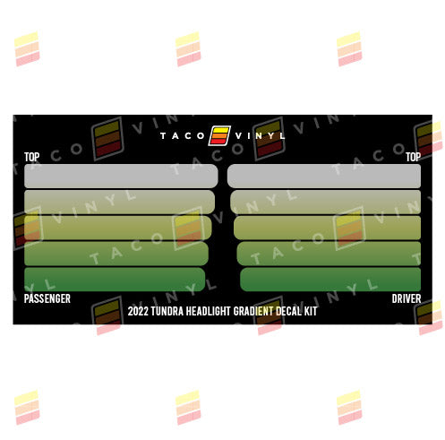 Load image into Gallery viewer, 2022+ Tundra Grille Rib Decal
