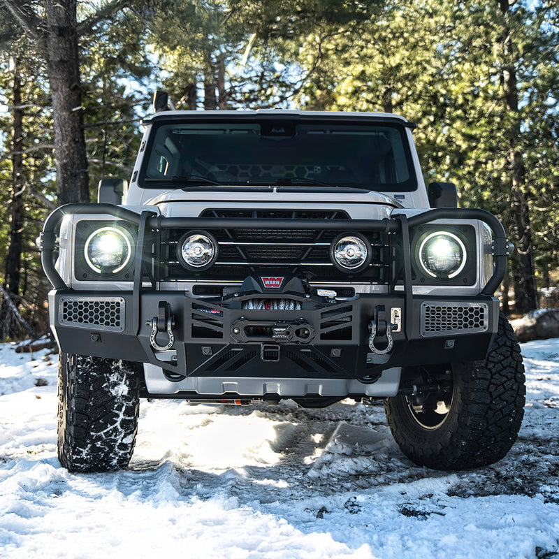 Load image into Gallery viewer, CAtuned Off-Road Ineos Grenadier Bull Bar Front Bumper Addition

