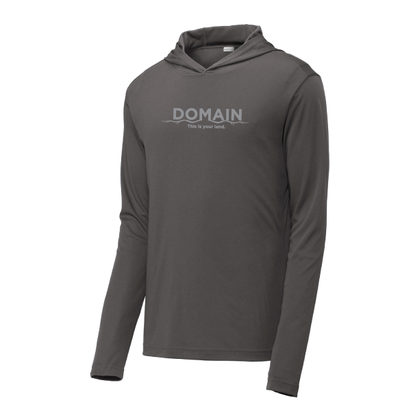 Load image into Gallery viewer, Domain Iron Grey Lightweight Everyday Hoodie
