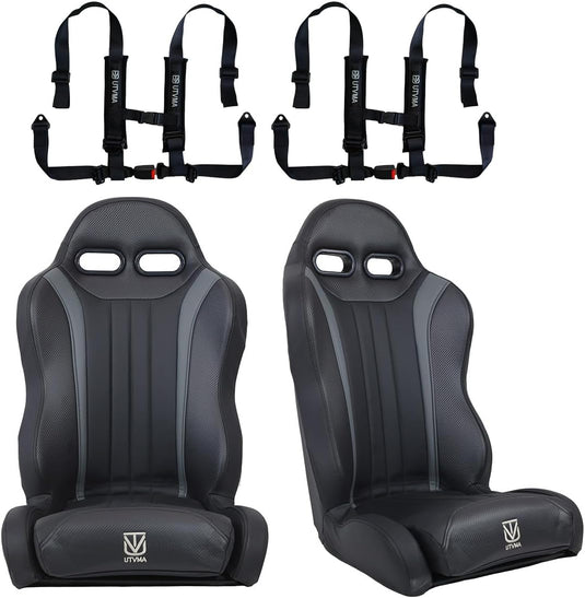 "Weekender" Series Pair of Front Suspension Bucket Seats Commander MAX (2021+)
